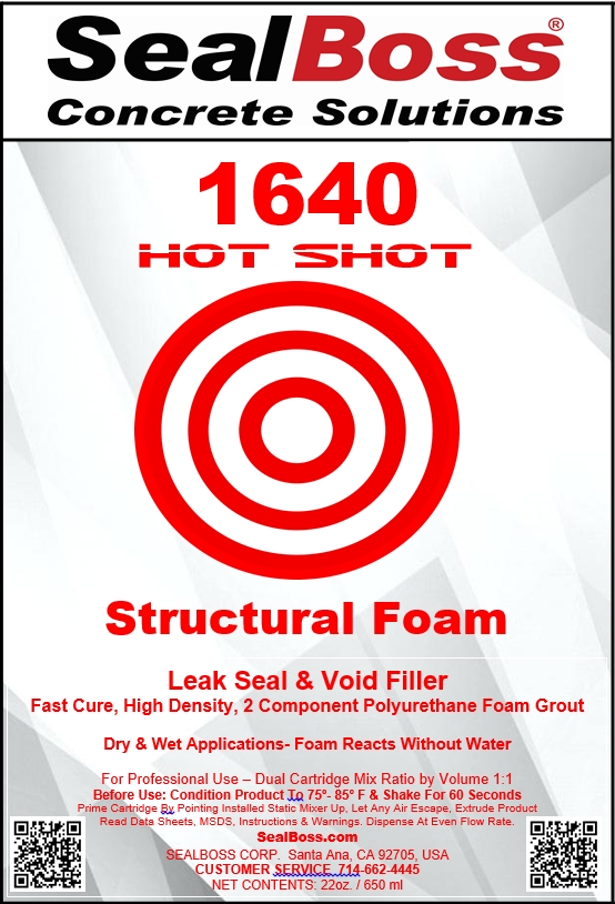 SealBoss 1640 HOT SHOT - Void Filler Foam