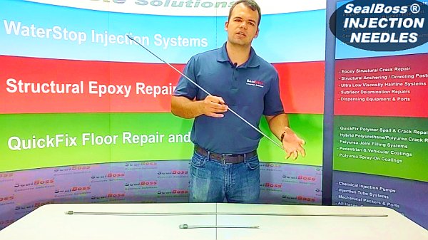 Grout Injection Needles - SealBoss Corp.
