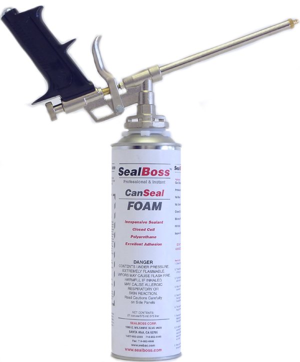 CanSeal Foamwith application Gun Dispenser SealBoss