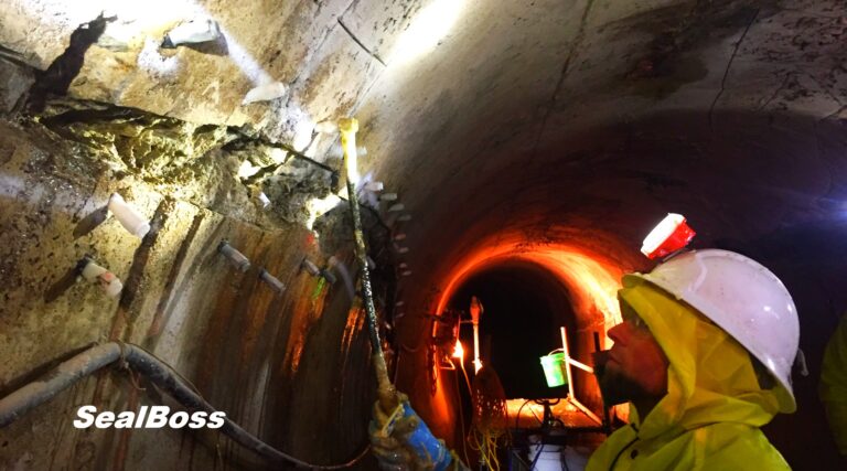 flooded tunnel repair